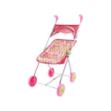 Imagem de Carrinho de boneca semi luxo ii capota - Brinquedos Oliveira