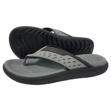 Imagem de Chinelo Olympikus Caraiva 2318 37/44, Cinza, 39/40