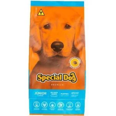 Imagem de Ração Special Dog Júnior Premium Carne para Cães Filhotes 10kg