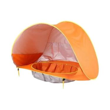 Imagem de Tenda De Praia Para Bebês Impermeável Com Proteção UV UPF 50+ Abrigo S