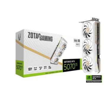 Imagem de Gpu zotac rtx 5070 ti 16gb solid core oc, gddr7, 256-bits, 3x dp / 1x 