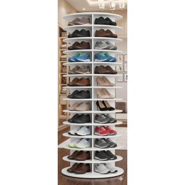 Imagem de Sapateira Giratória Compacta 52 Pares 13 Andares - 2,25m Altura Ideal 