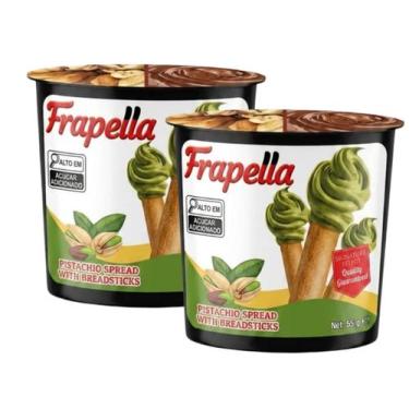 Imagem de Breadstick Com Creme De Pistache Frapella Importado - 2 Unid