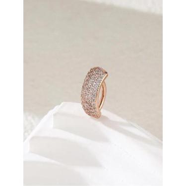 Imagem de Piercing De Umbigo Feminino Em Zircônia Formato C, Joia Corporal Perso