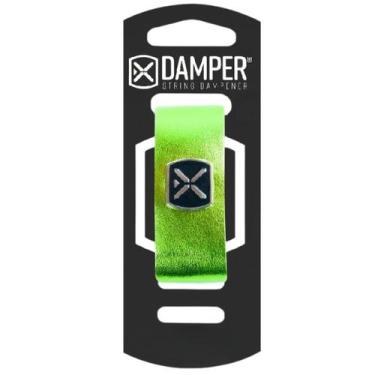Imagem de Abafador Damper Ibox Couro e Poliéster Tag Metal MD Médio P/ Guitarra 