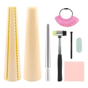 Imagem de Kit de reparo de joias Trivolein com medidor de anéis e pulseiras