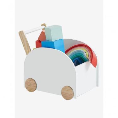 Imagem de Organizador Infantil Carrinho Peralta MDF 15mm 47,5cm Woodcore