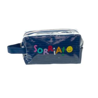 Imagem de Necessaire Bauzinho Emborrachada Azul Florie