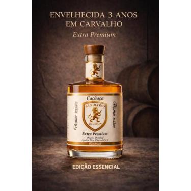 Imagem de CACHAÇA EXTRA PREMIUM SAN MARCO DI LEON EDIÇÃO ESSENCIAL BARRIL CARVAL