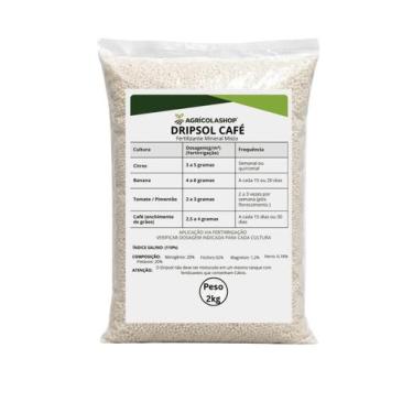 Imagem de Fertilizante Premium Dripsol Café 2kg  Com Alta Pureza e Rápida Absorç