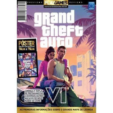 Imagem de Pôsterzine PLAY Games - Grand Theft Auto VI - Cover - 50cm x 70cm - ed
