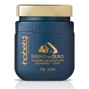 Imagem de Máscara Hobety Banho de Ouro 750gm, Profissional, 750gm, 1