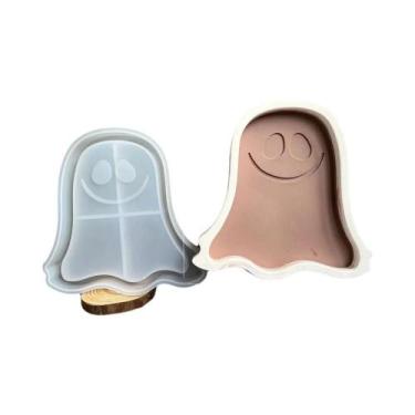 Imagem de Molde De Silicone De Abóbora E Fantasma De Halloween Para Pote De Doce