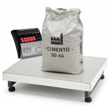 Imagem de Balança Industrial Dp 300Kg 500X500 Idr7.500 Abs Ramuza