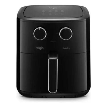 Imagem de Fritadeira air fryer elgin octo fry 8 litros preta 1.800w 127v, Preto,