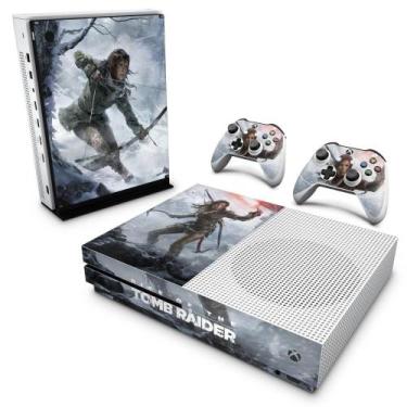 Imagem de Adesivo Compatível Xbox One S Slim Skin  - Rise Of The Tomb Raider - P