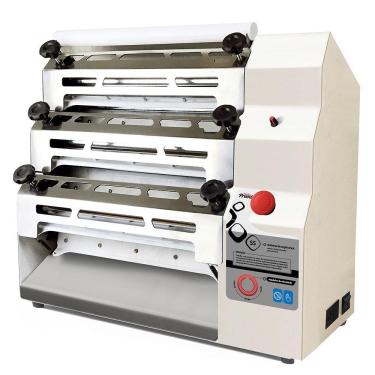 Imagem de Cilindro de Massas Elétrico Bivolt  com 6 Rolos e Regulador de Velocidade C3 Saro