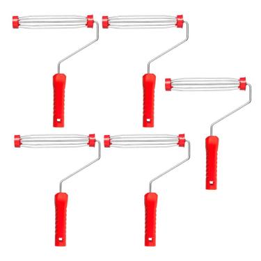 Imagem de 5 Unidades Suporte Garfo Sem Rosca Rolo Pintura 23cm - Atlas