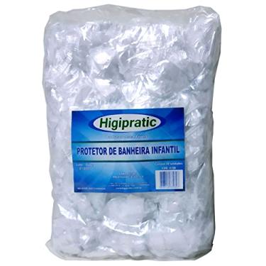 Imagem de Protetor Banheira Infantil Higipratic Descartável 50un - 24 Pacotes