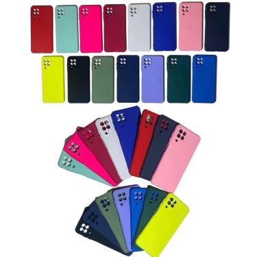 Imagem de Capinha Silicone Samsung M22 6.4 Preto