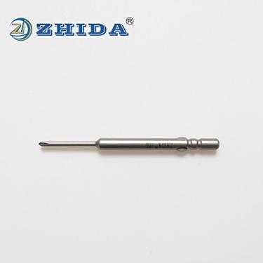 Imagem de 0# Chave de fenda tipo HIOS Phillips Dia.1,7 mm comprimento 60 mm (fabricante) (NakedShiel4x60x1,7xPH0 50 PCS)
