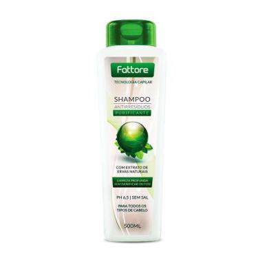 Imagem de Shampoo Fattore Anti-Resíduos Purificante Com Extrato De Ervas Naturai