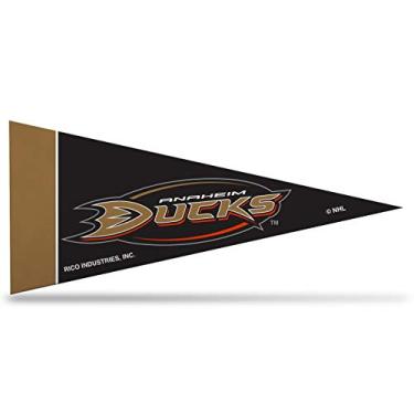 Imagem de Rico Industries NHL Anaheim Ducks Pennant, tamanho único, cor da equipe