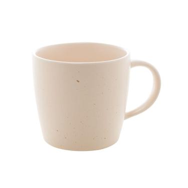 Imagem de Caneca Em Cerâmica Bon Gourmet Granilite Marfim 430ml