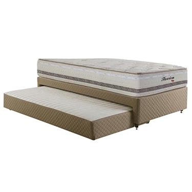 Imagem de Bicama de Solteiro com Cama Auxiliar Herval Haarlem, Molas Ensacadas, 62x88x188 cm