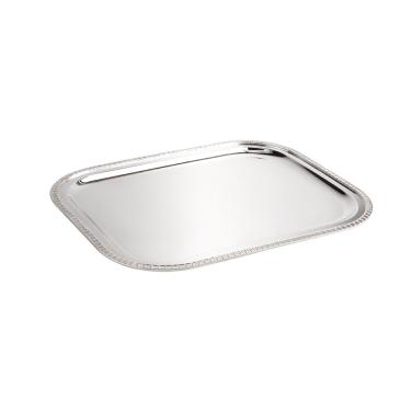 Imagem de Bandeja Retangular Silverlux Versailles 45 x 35,5 cm