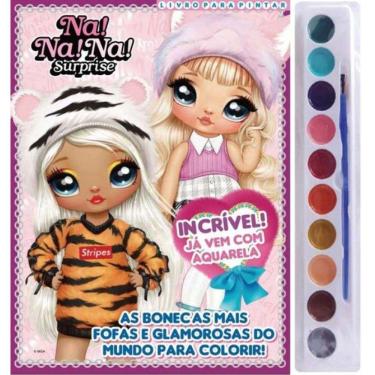 Imagem de Na! Na! Na! Surprise - Livro Para Pintar - Aquarela 10 Cores