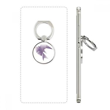 Imagem de Suporte geométrico abstrato padrão origami pombo suporte alça ajustável