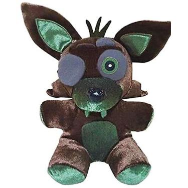 18 Cm FNAF Purple Plush Nightmare Bonnie Brinquedos De Pelúcia Cinco Noites  No Fredy Peluche