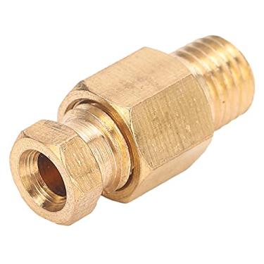 Imagem de Conexão Direta de Latão, Niple de Conexão de Tubo, para Tubo de Nylon, Tubo de Cobre, Tubo de Alumínio (PD408)