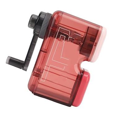 Imagem de Apontador de lápis de artista, cortador de liga de manivela, pontas ajustáveis, apontador de lápis manual, apontador de lápis de arte, apontador de lápis de carvão para artistas, desenho, apontador de lápis