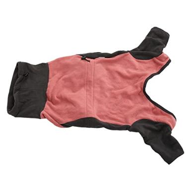 Imagem de Roupas de Inverno para Cachorros Com Gola Alta Elástica e Confortável Casaco para Cachorros (M)