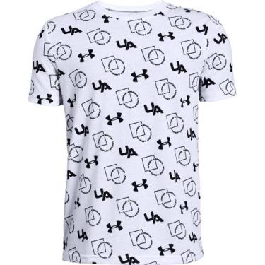 Imagem de Camiseta De Treino Infantil Masculina Under Armour Sportstyle Print