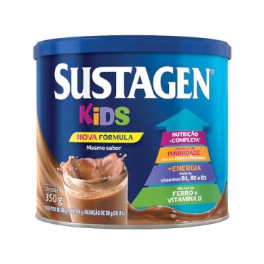 Imagem de Sustagen Kids Complemento Alimentar Sabor Chocolate - Lata 350G