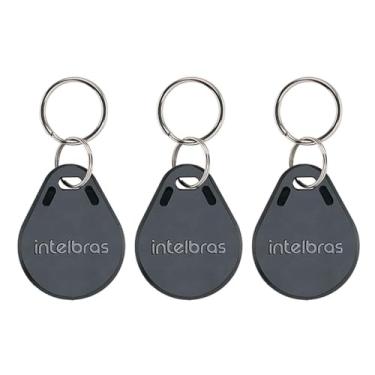 Imagem de kit 03 Chaveiro de acesso por proximidade RFID TH 1000 Tag 125 kHz Intelbras