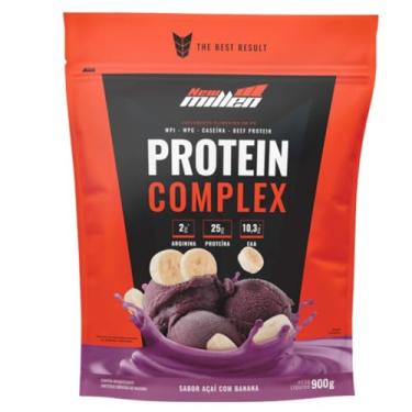 Imagem de Protein Complex - 900G Refil Açaí Com Banana - New Millen - Blend de Proteinas | Nova Fórmula com EAA
