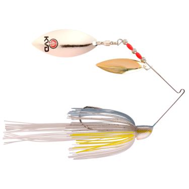 Imagem de Strike King (FSB12WW-590GS) KVD Finesse Spinnerbait Isca de pesca, 590 - Sexy Shad, 14 g, saia perfeita
