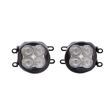 Imagem de Diode Dynamics Kit de farol de neblina tipo B SAE/DOT da série Stage 7,6 cm compatível com Lexus/Subaru/Toyota Tacoma 4Runner RAV4, branco SAE/DOT Fog Max