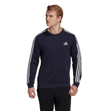 Imagem de Moletom Adidas Essentials 3 Listras Masculino-Masculino