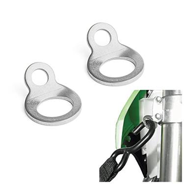 Imagem de MOTO4U Kits de sistema de anel de amarração de bicicleta Dirt Bike Kit de amarração Ponto de Âncora Gancho de Liberação Âncora - 2 Pacotes