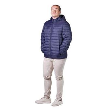 Imagem de Jaqueta Microfibra Puffer Broken Rules Masculina 560125 Marinho-Masculino