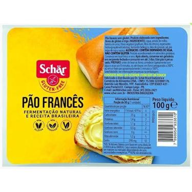 Imagem de 10 pacotes de Pão Francês Sem Glúten Sem Lactose Schär 100g