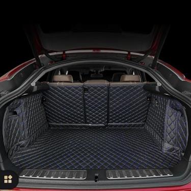 Imagem de GREATROAD Tapetes de couro personalizados para carros BYD SEAGULL/Dolphin Mini 2023 proteção contra todas as condições climáticas(fully carga -PRETO-VERMELHO)