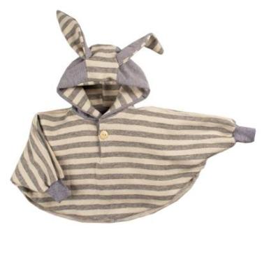 Imagem de Casaco Poncho Infantil Coelho Orelhudo-Unissex