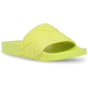 Imagem de Steve Madden Pantufa feminina Soulful, Verde, 37