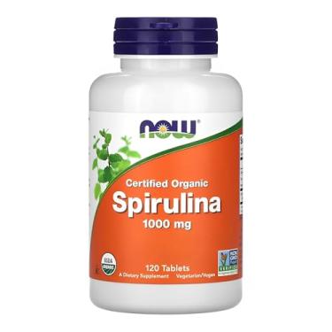 Imagem de NOW Foods Spirulina 1000 Dupla Força 120 Tabls Importado
